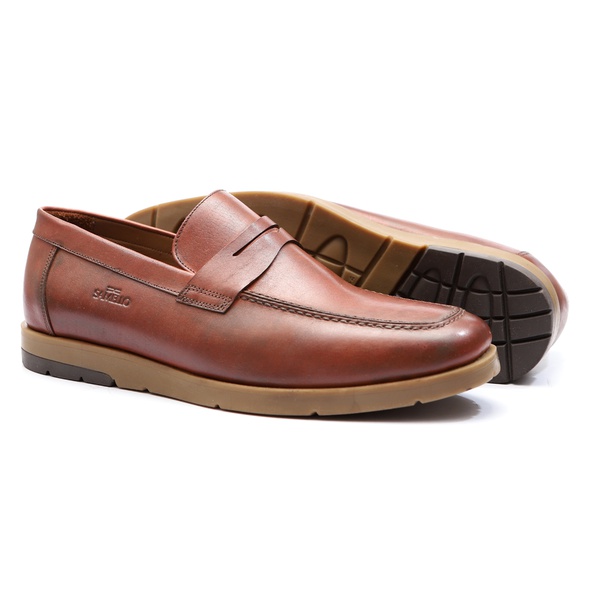 Sapato Casual Masculino Papaya Samello | SAMELLO