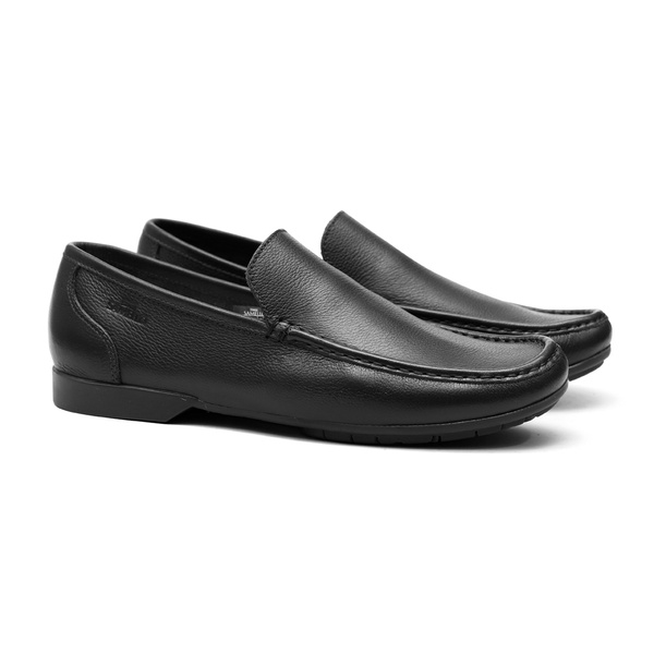 Mocassim Loafer Masculino Nieto Preto Samello | SAMELLO