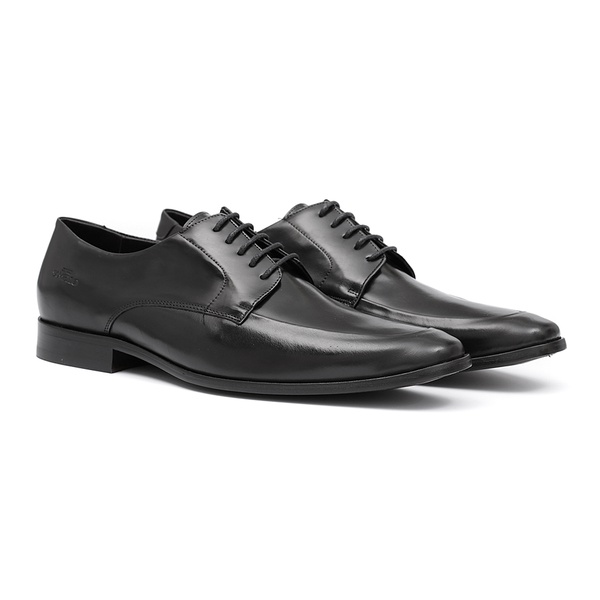 Sapato Derby Social Masculino Cruze Preto Samello | SAMELLO