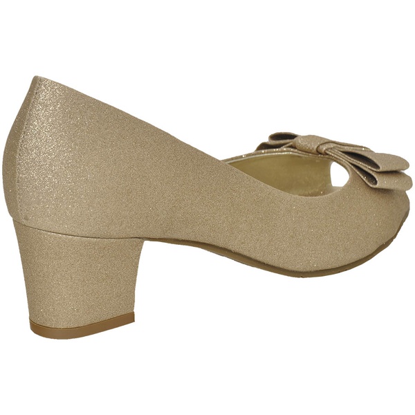 Compre Peep Toe Santa Scarpa Ametista Dourado Santa Scarpa Online