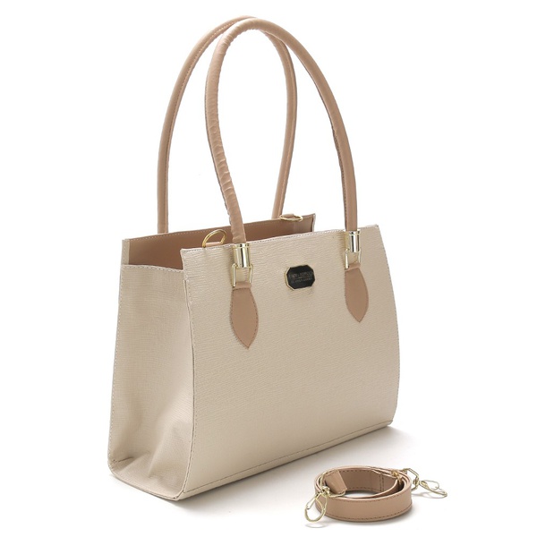 beige satchel bolsa