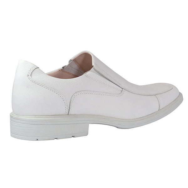 SAPATO SOCIAL MASCULINO CALÇAR BEM BRANCO - ATENDE NR32 302-2 - Loja do  Conforto -Sapatos para Trabalhar