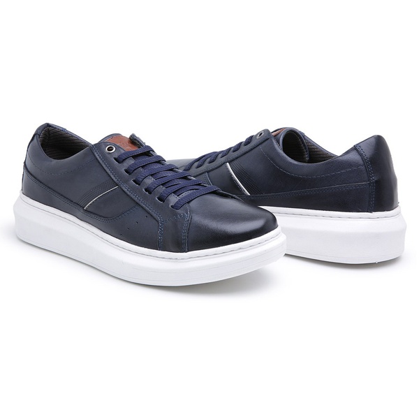 sapatenis masculino azul marinho