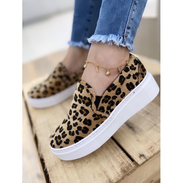 Slip On Onça | Talline Sapatilhas Atacado