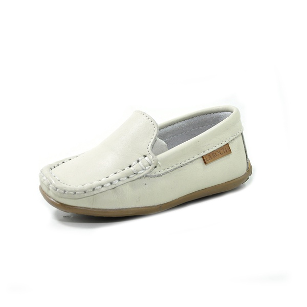 mocassim branco infantil