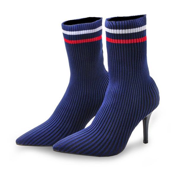 Bota Meia Feminina Vizzano 3061104 Marinho 1448 | SAPATO DE FRANCA