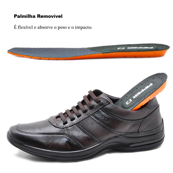 palmilha alta para sapato masculino