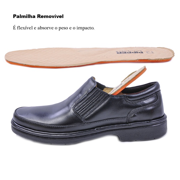 Qual o Preço?】→ Preço Sapato Masculino Pipper Louis CR-PRETO 43