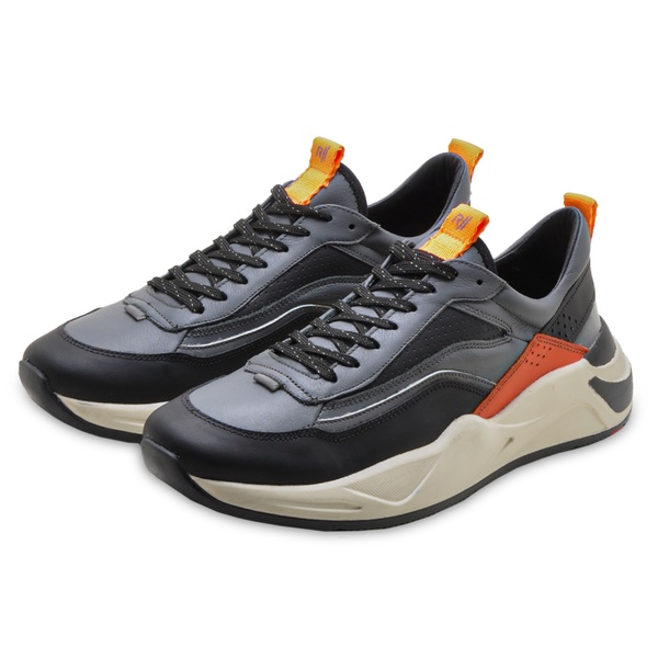 Tênis Couro Masculino Move Rafarillo 771052 Preto 1514 | SAPATO DE FRANCA