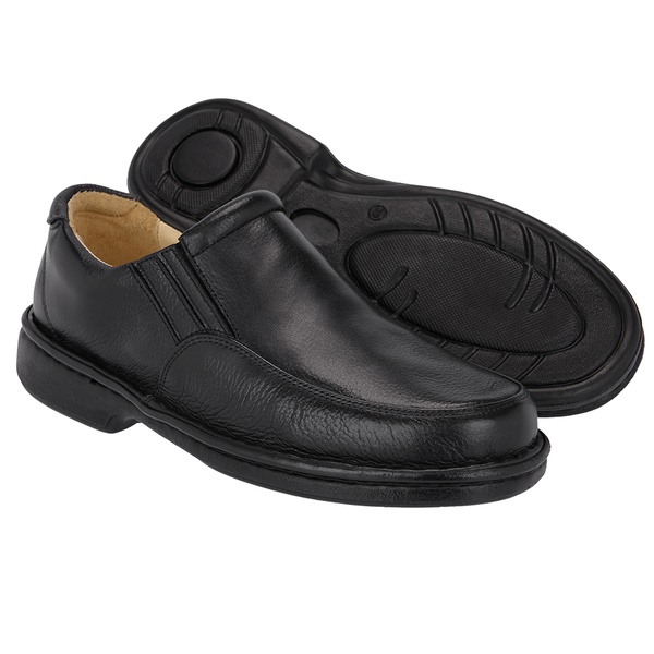 Sapato Anti-Stress em Couro l Encontre Aqui | Sapatos de Franca