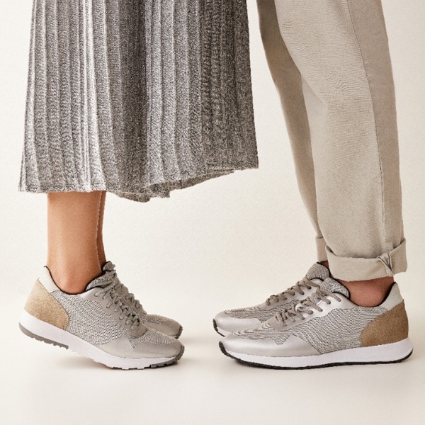 Tênis Feminino Em Nylon Especial Off White Com Solado De Borracha | SERGIO`S