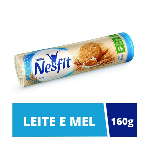 Biscoito Nesfit Leite & Mel 160g