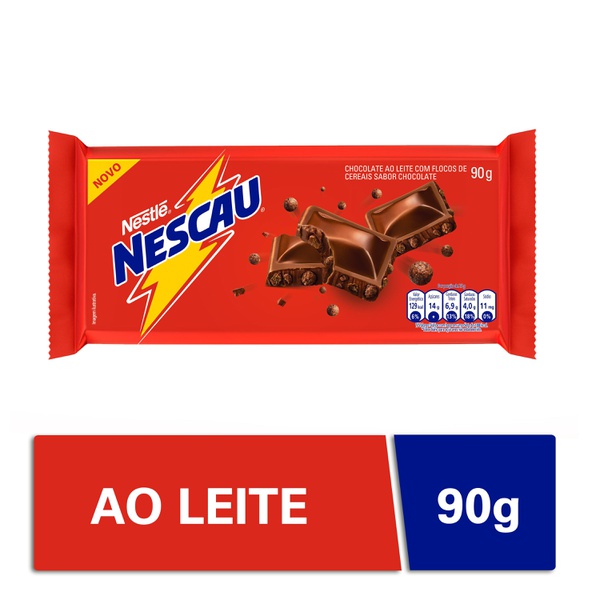 Chocolate Nescau Ao Leite 90g