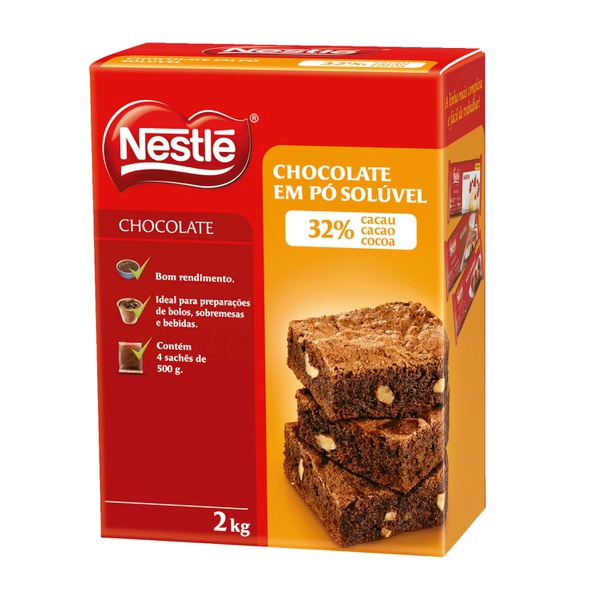 Chocolate Em Pó Nestlé 32% Cacau 2kg