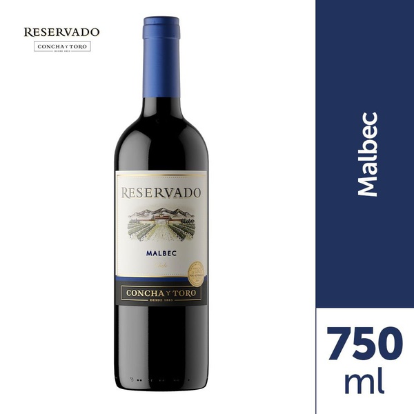 Vinho Chileno Reservado Malbec 750ml
