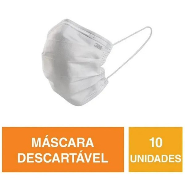 Mascara 3m Descartavel C/10un