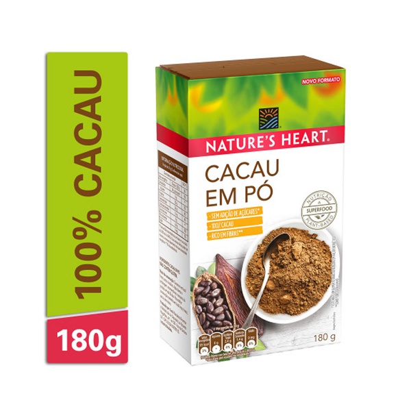 Natures Heart Speal Cacau Po 180g