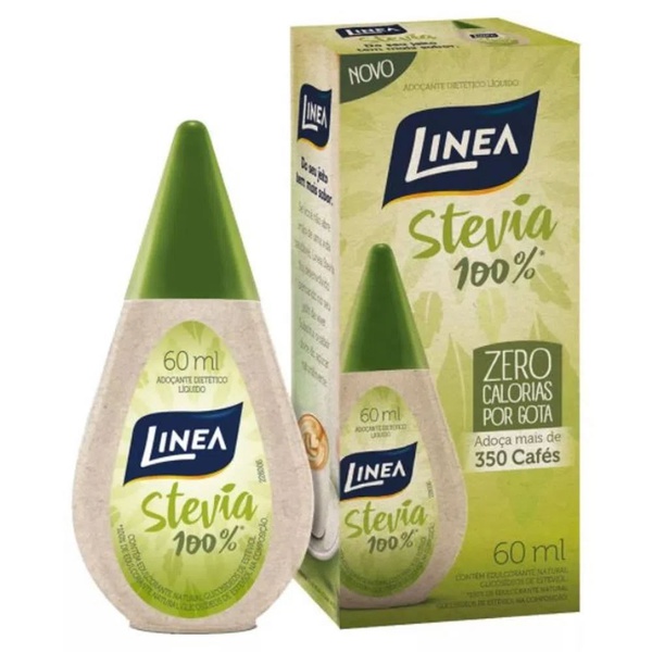 Adoçante Linea Stevia Líquido 60ml