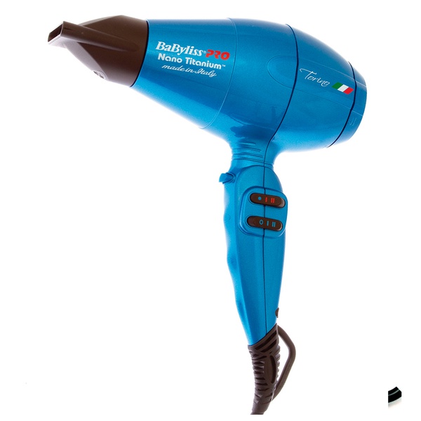 Secador Babyliss Pro Nano Titanium Torino Ion 6100 Azul 2000 Watts | Shop  da Beleza