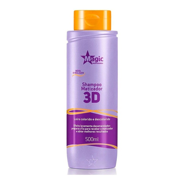Magic Color Shampoo Matizador 3D - 500ml