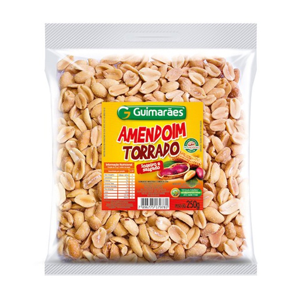 Amendoim Torrado Salgado 250g