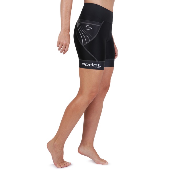 bermuda de compressão feminina para corrida com bolso