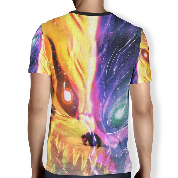 camiseta tie dye naruto