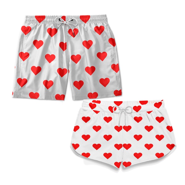bermuda personalizada casal