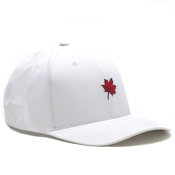 Boné Folha Canadian Branco/Vermelho | Store Country