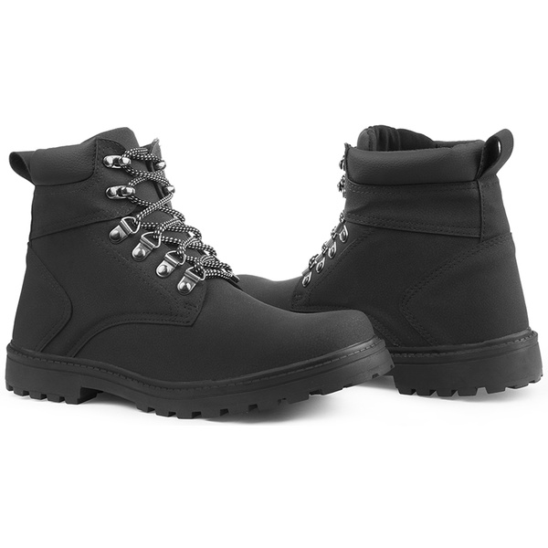 Bota Coturno Masculino Adventure Salazari Preto | SENHOR DOS CALÇADOS