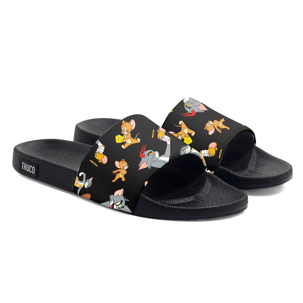 CHINELO SLIDE TOM E JERRY | Rico Marcas outlet