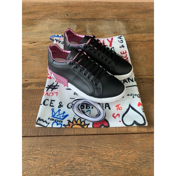 tenis dolce gabbana rosa