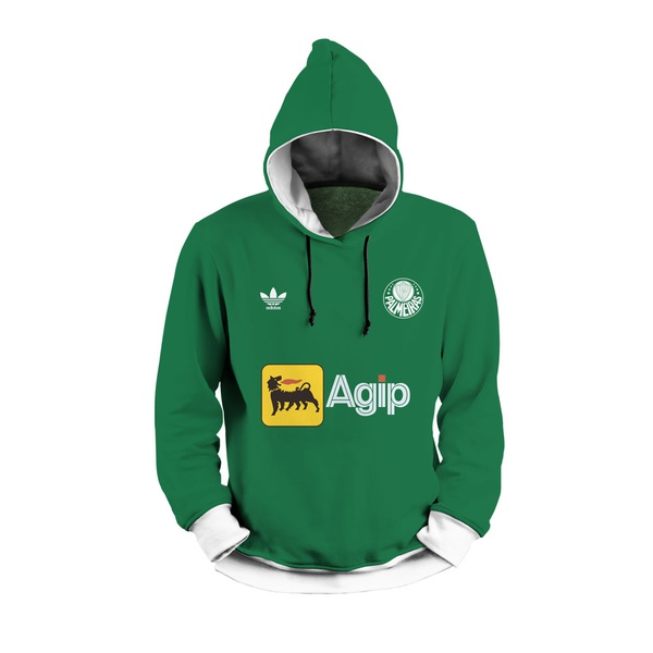 fred perry green moletom com capuz