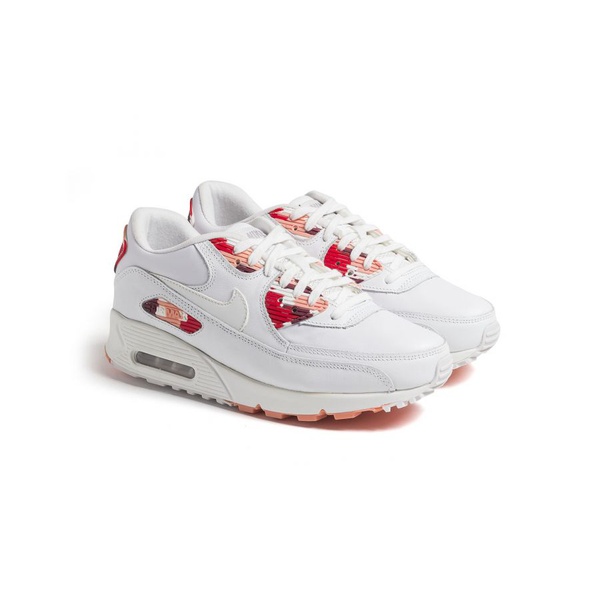 air max 90 branco com vermelho