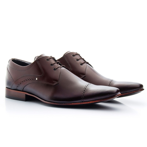 Sapato Social Couro Solado Couro | TCHWM SHOES