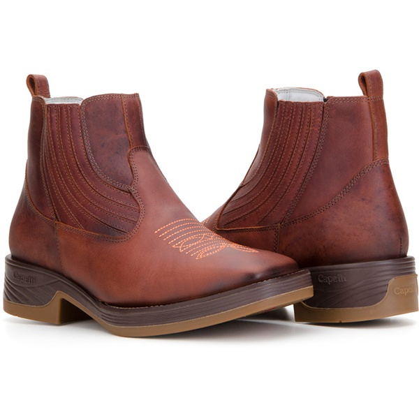 botina western masculina