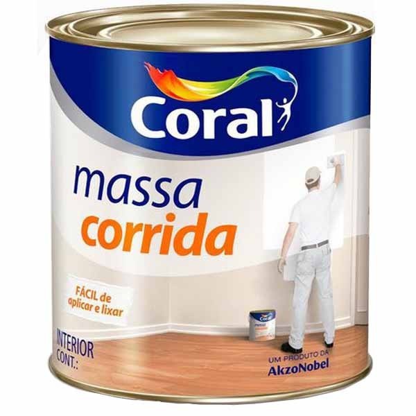 MASSA CORRIDA 1,5KG CORAL
