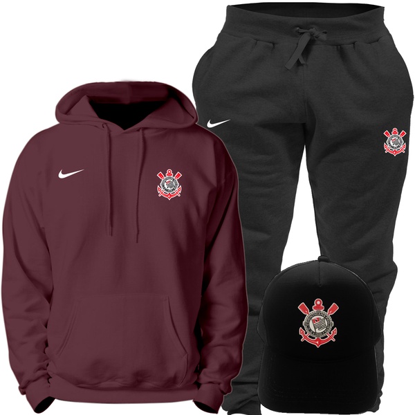 nike moletom com capuz bone