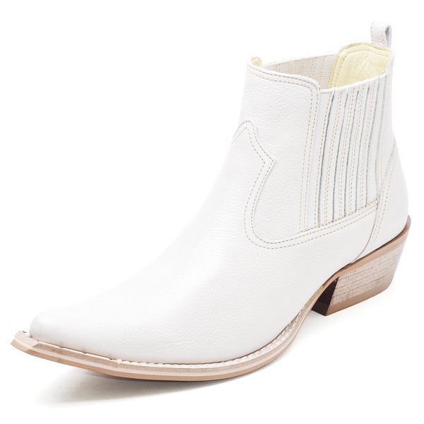 bota country bico fino