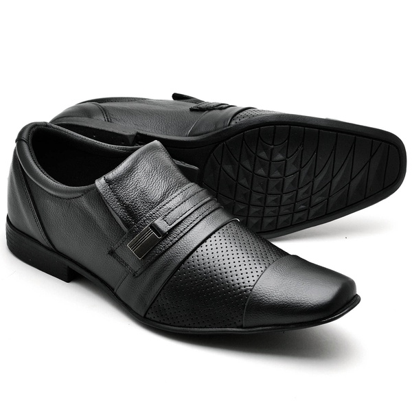 Sapato Bota Social Casual Masculino Top Franca Shoes Preto em Promoção |  Ofertas na Americanas