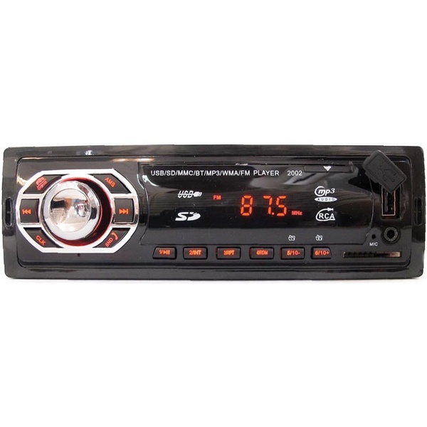 Rádio Mix2002 FM Com USB Leitor, 32GB, Auxiliar, SD Card, Com Controle E Bluetooth