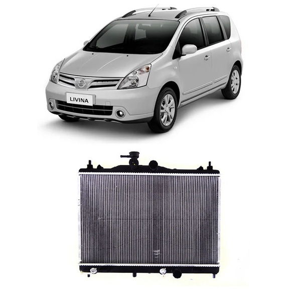 Radiador Livina e Tiida | Total Latas - A loja online do seu automóvel