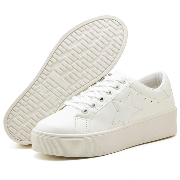 tenis feminino sola alta branco