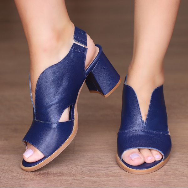 Sandália azul Clearance