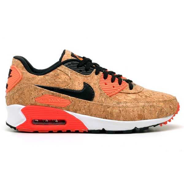 air max 90 laranja e preto
