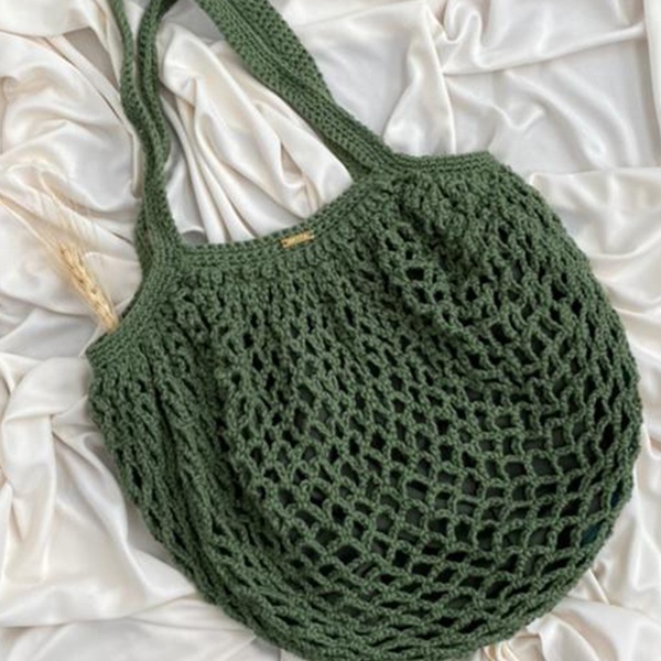 crochet bolsa thread
