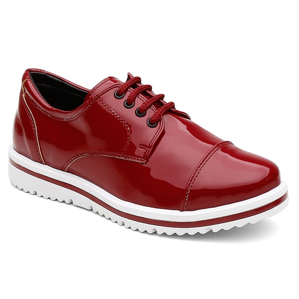 oxford feminino vermelho