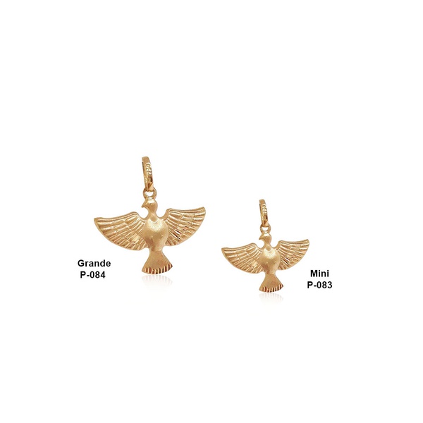 Relative size Classify pin Pingente Espírito Santo mini em ouro 18k | VIU GOLD