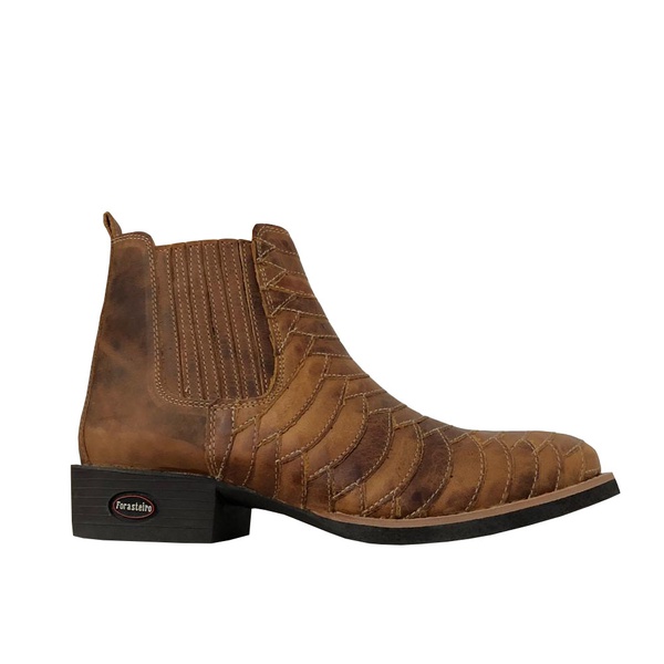 bota masculina caramelo