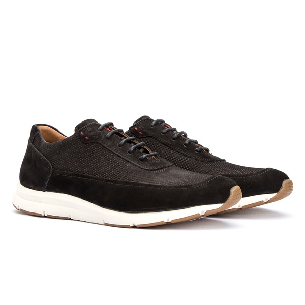 tenis social preto masculino